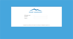 Desktop Screenshot of admin.ceske-sjezdovky.cz
